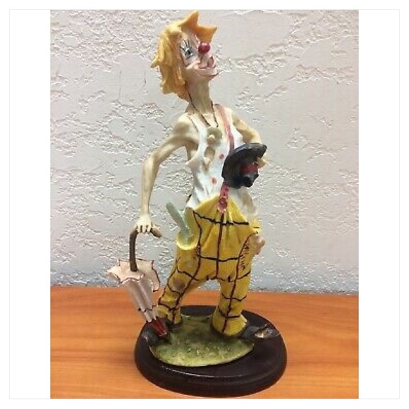 Rare VTG PUCCI CLOWN WITH UMBRELLA - Picture 7 of 12